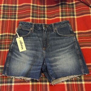 Wrangler Blue Denim Shorts